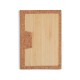 Caderneta de Bambu com Cortiça Personalizada