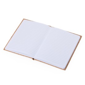 Caderneta de Bambu com Cortiça Personalizada