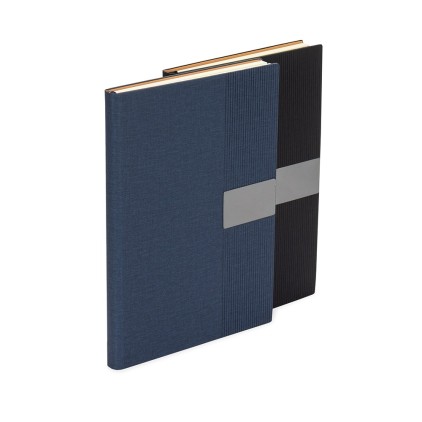 Caderneta em Couro Sintético com Placa Personalizada