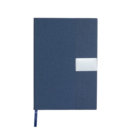 Caderneta em Couro Sintético com Placa Personalizada