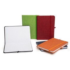 Caderneta Linho com Porta Caneta Personalizada