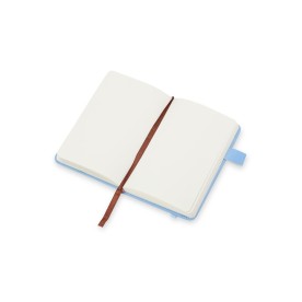 Caderneta em PU com Lacre Elástico Personalizada