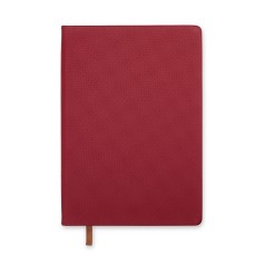 Caderneta em PU Texturizada com Pauta Personalizada