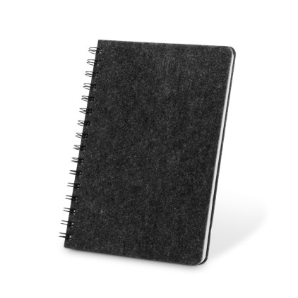Caderno A5 Feltro 100% Reciclado Personalizado