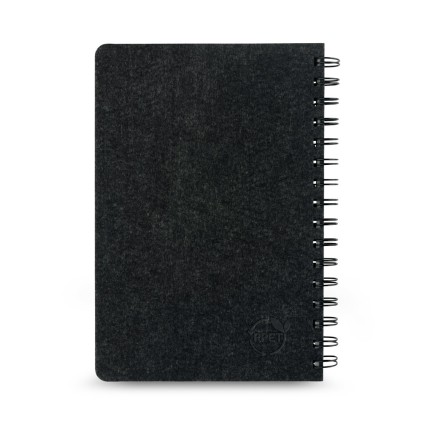 Caderno A5 Feltro 100% Reciclado Personalizado