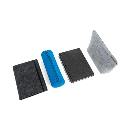 Caderno A5 Feltro 100% Reciclado Personalizado