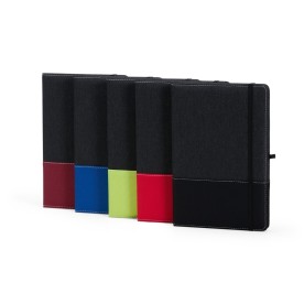 Caderno A5 rPET com Lacre Elástico Personalizado