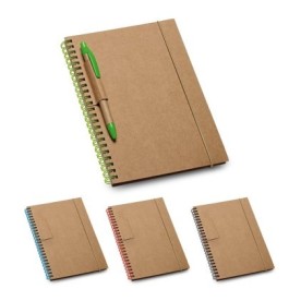 Caderno B6 Reciclado com Espiral Personalizado