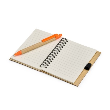 Caderno Ecológico c/Caneta Personalizado