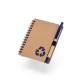 Caderno Ecológico com Caneta Personalizado