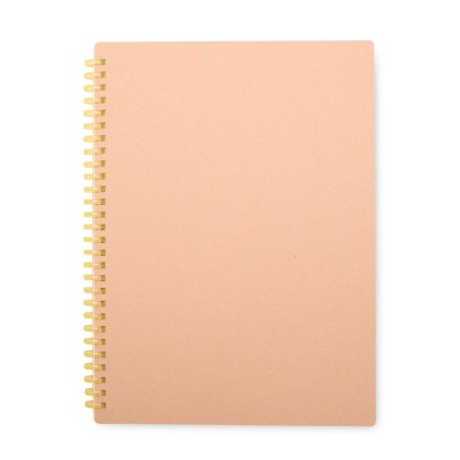 Caderno Kraft Espiral Personalizado