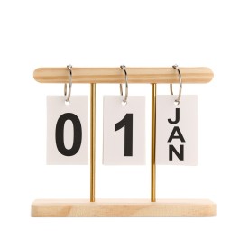 Calendário Permanente de Mesa em MDF Personalizado