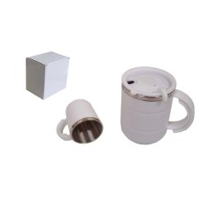 Caneca Plástica com Tampa Personalizada