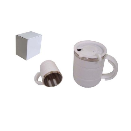 Caneca Plástica com Tampa Personalizada