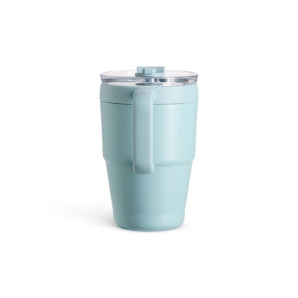 Caneca Térmica Inox com Canudo Personalizada