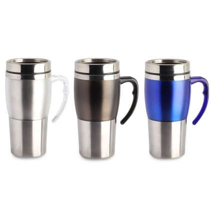 Caneca Térmica de Inox com Alça Personalizada
