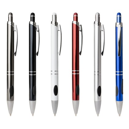 Caneta Metal Touch Emborrachada Personalizada