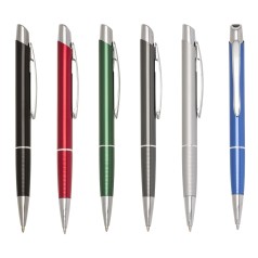 Caneta Metálica Esferográfica Clique Personalizada