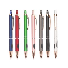 Caneta Metal Touch Emborrachada Personalizada