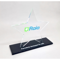 Troféu em Acrílico Personalizado