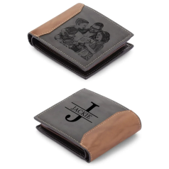 Carteira de Couro ou Veludo Personalizada