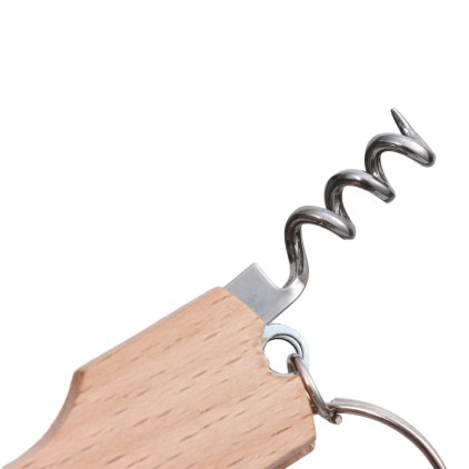 Chaveiro Abridor Multifunções em Madeira Personalizado