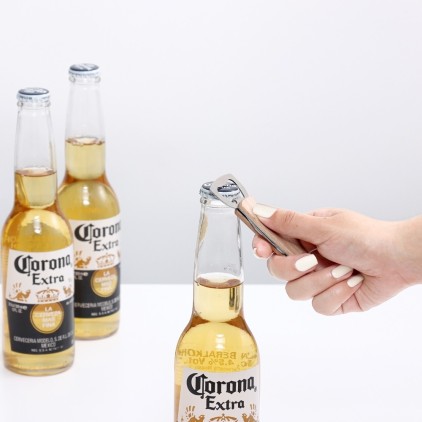 Chaveiro Abridor Multifunções em Madeira Personalizado