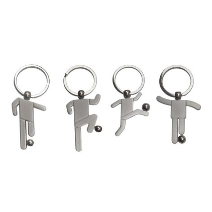 Chaveiro Jogador de Metal Personalizado