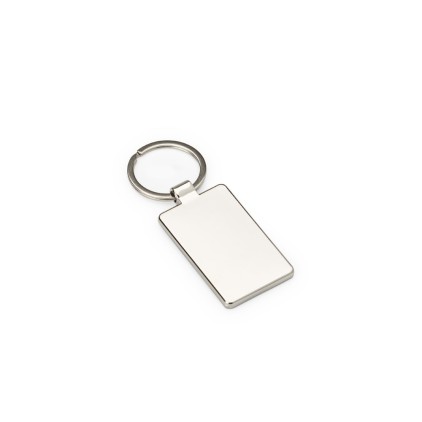 Chaveiro Retangular de Bambu Personalizado