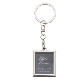 Chaveiro Porta-Foto de Metal Personalizado