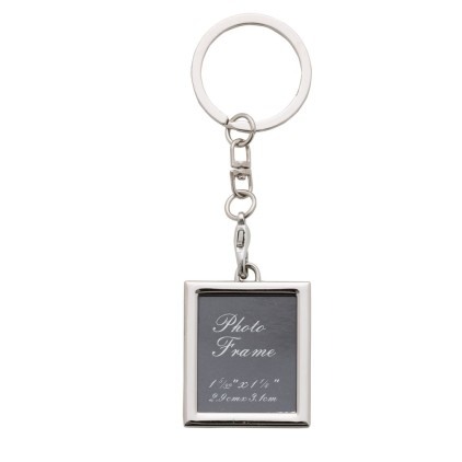 Chaveiro Porta-Foto de Metal Personalizado