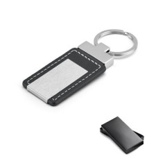 Chaveiro de Couro Sintético e Metal Personalizado