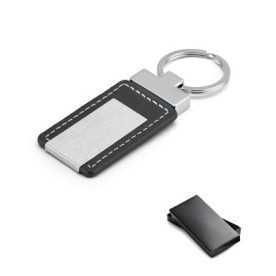 Chaveiro de Couro Sintético e Metal Personalizado