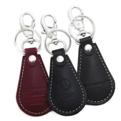 Chaveiro de Gota em Couro Sintético Personalizado