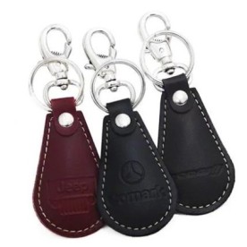 Chaveiro de Gota em Couro Sintético Personalizado