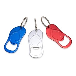 Chaveiro de Metal com Abridor chinelo Personalizado