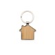 Chaveiro de Metal e Bambu Personalizado