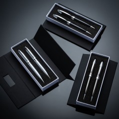 Conjunto Caneta e Lapiseira Personalizadas em Estojo Premium