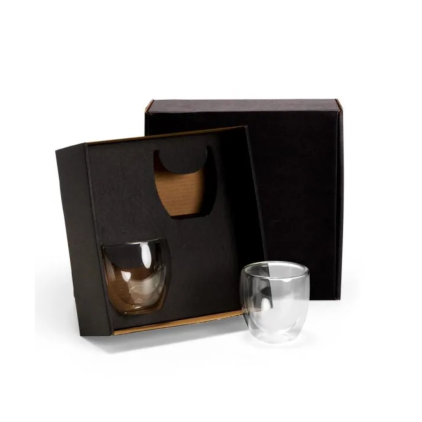 Conjunto de Copos com Parede Dupla Personalizado