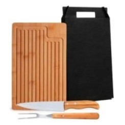 Kit Petiscos com Tábua Migalheira Personalizado