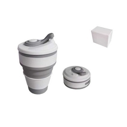 Copo Dobrável de Silicone Personalizado