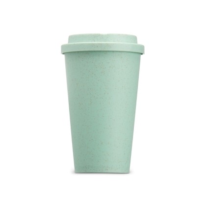 Copo Fibra de Bambu 450ml com Tampa Personalizado