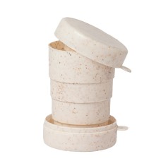 Copo Retrátil Fibra de Arroz Personalizado