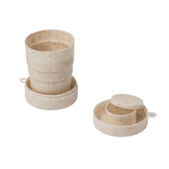 Copo Retrátil Fibra de Arroz Personalizado