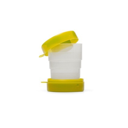 Copo Retrátil com Porta-Comprimidos Personalizado