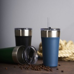 Copo Térmico de Inox com Abridor Personalizado
