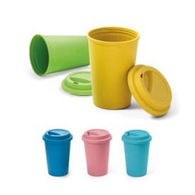 Copo de Viagem de Fibra de Bambu Personalizado