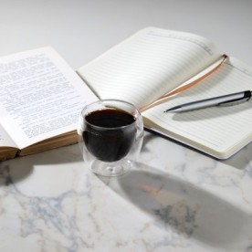 Copo de Vidro com Parede Dupla Personalizado