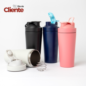 Coqueteleira Térmica em Inox Personalizada