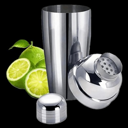 Coqueteleira em Inox com Tampa Personalizada